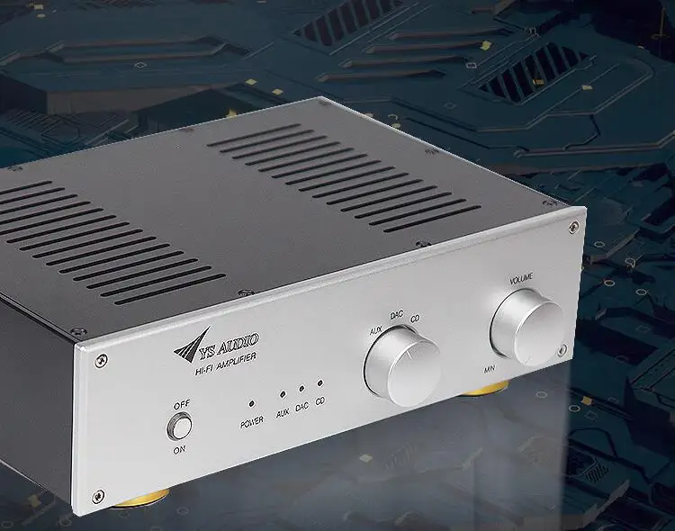 หลอดสเตอริโอแอมพลิฟายเออร์ HiFi D1อ้างถึงวงจร MC220ของ Mcintosh ที่มีอินพุต3ทาง