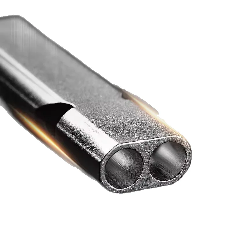 صفارة نجاة معدنية عالية الديسيبل - صفارة طوارئ عالية الصوت للإنقاذ في الهواء الطلق والزلازل ومعلم البولي ايثيلين وتدريب الطيور #5