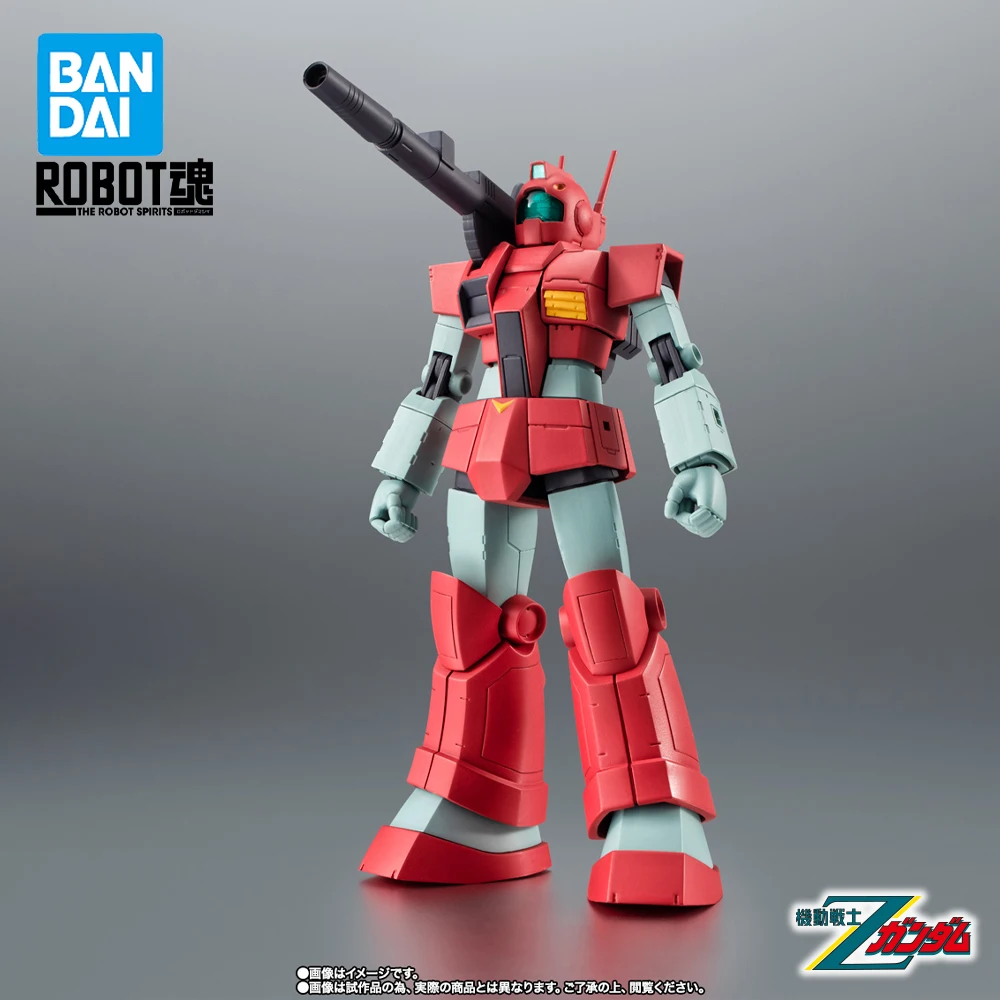 In Stock Original BANDAI ROBOT SPIRITS ANIME Jaburo Base Ver RGC-80 GM Cannon Figure Action Anime Genuine Model Boxed Toy