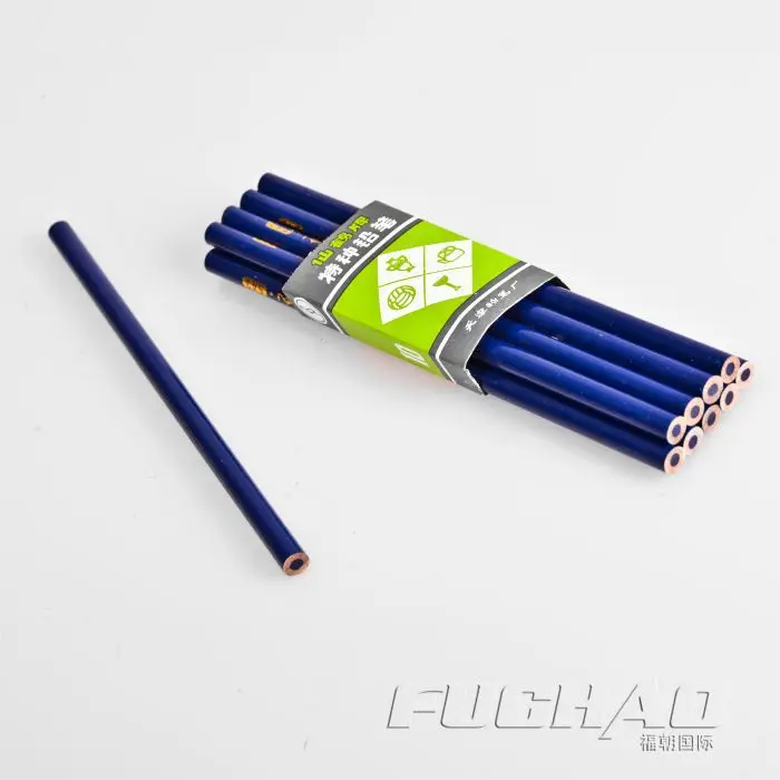 Blue Cloth Pencil Crayon  xianhe(chinese)  Sewing Use Wood Color Pencil