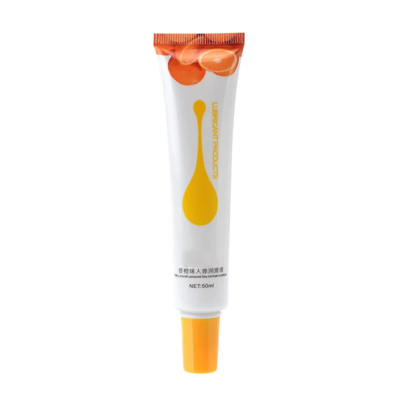 Water Based Sex Lubricant Fruit Orange/strawberry/peach/green Tea Edible Anal Sex Oral Sex Gel Female Exciter Orgasm Sex Lube