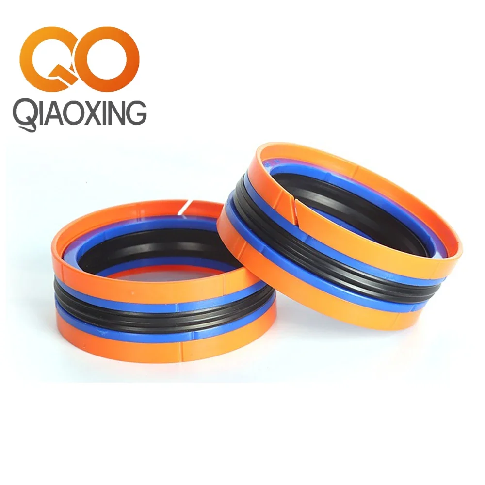 

KDAS Hydraulic Piston Seal Kit (95~115mm) -NBR/PU/POM 35MPa -35°C~110°C for Cylinder/Injection Machine (1PCS)