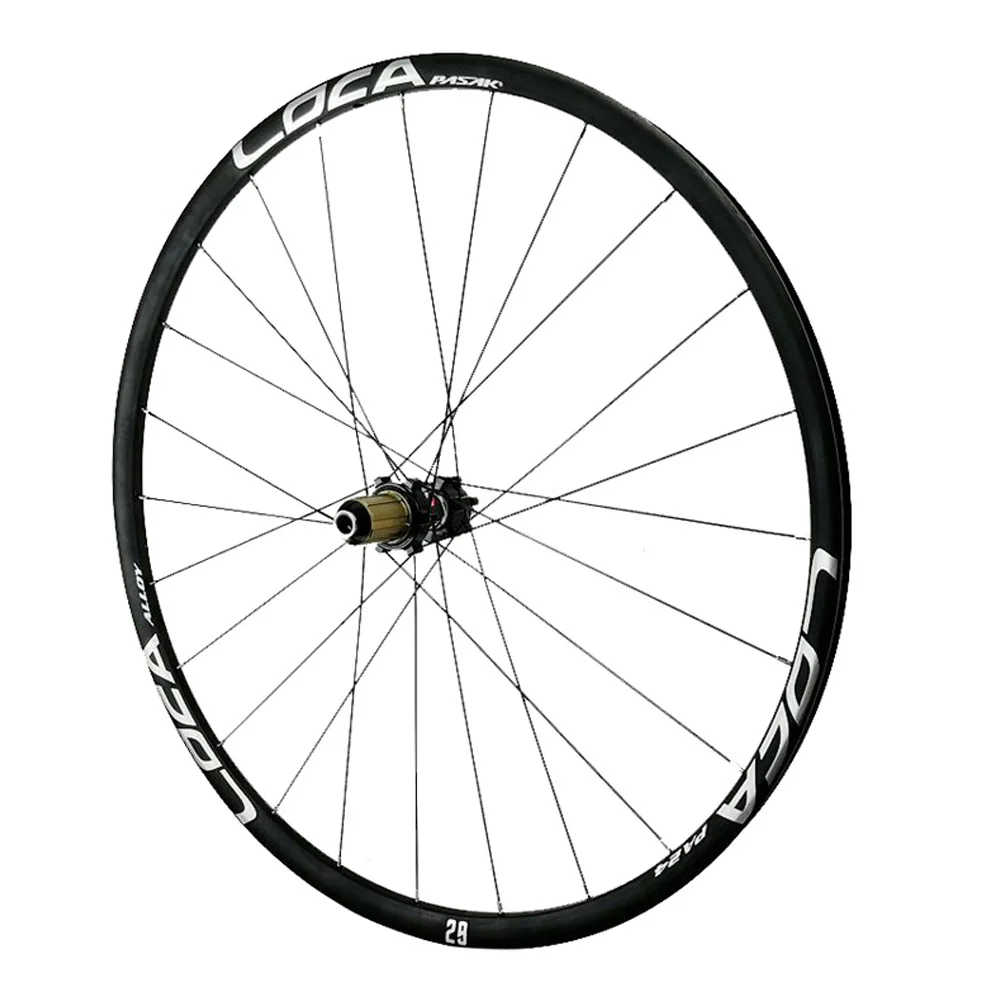 Pasak-Rear Wheel Disc Brake, Ultralight Aero Wheelset, Straight Pull Spoke, 24H, HG, MS, XD, 12 Speed, Schrader Valve, 700C