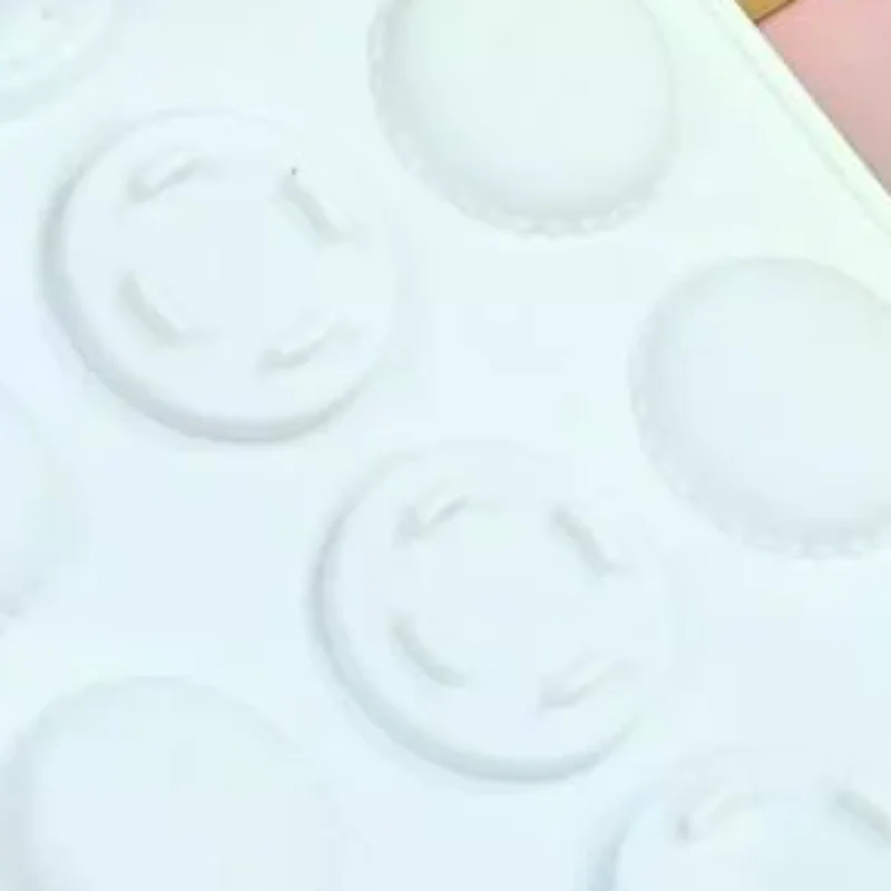 Molde de Silicona para Macarons de 15 Cavidades, Molde para Hornear Galletas de Chocolate, Repostería Francesa, Molde para Hacer Velas Aromáticas y Squishies