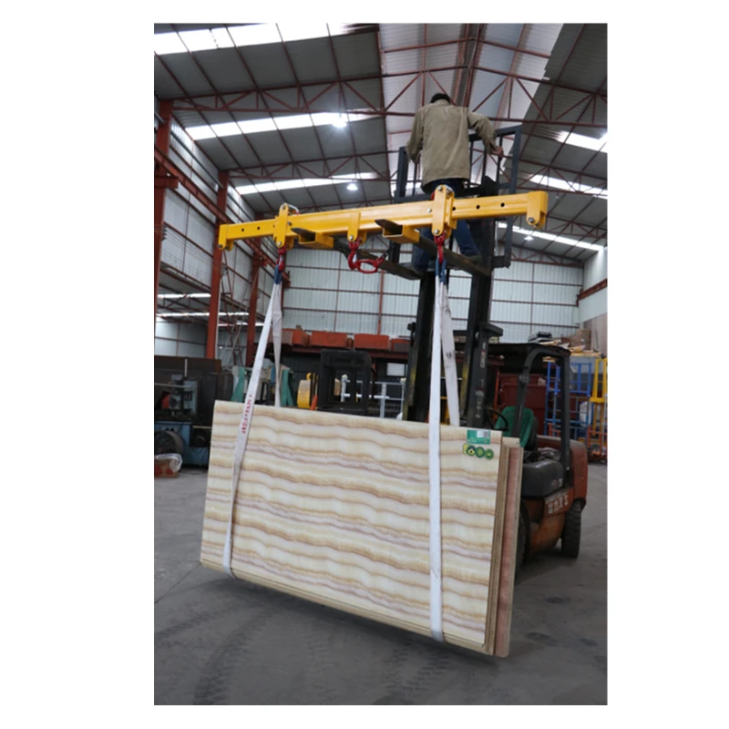 OBM Speedone DG-A Stone Slab Forklift Attachments Adjustable Lifting Beam Spreader Bars 5T Load Capacity Fujian Origin New view 4