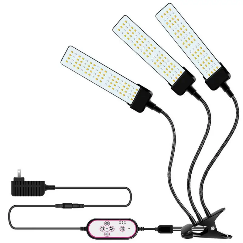 LED USB Grow Light Phytolamp for Plants with Control Full Spectrum Fitolamp Lights Home Flower Seedling Clip Phyto Lamp