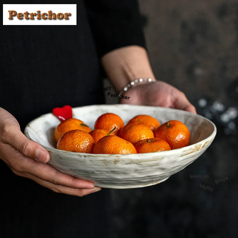 Powder Yin Heart-shaped 9inch Fruit Dishes Creative Pastry Plate Dried Fruit Basket Candy Cake Stand Serving Tray Supplies Gift