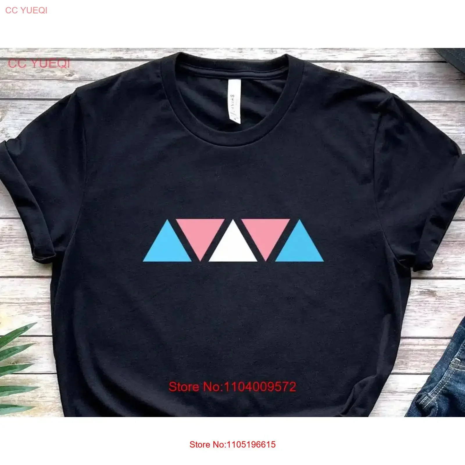 Minimalist Trans Flag T shirt Transgender LGBTQ Gender Neutral vintage Washed fashion Casual streetwear graphic