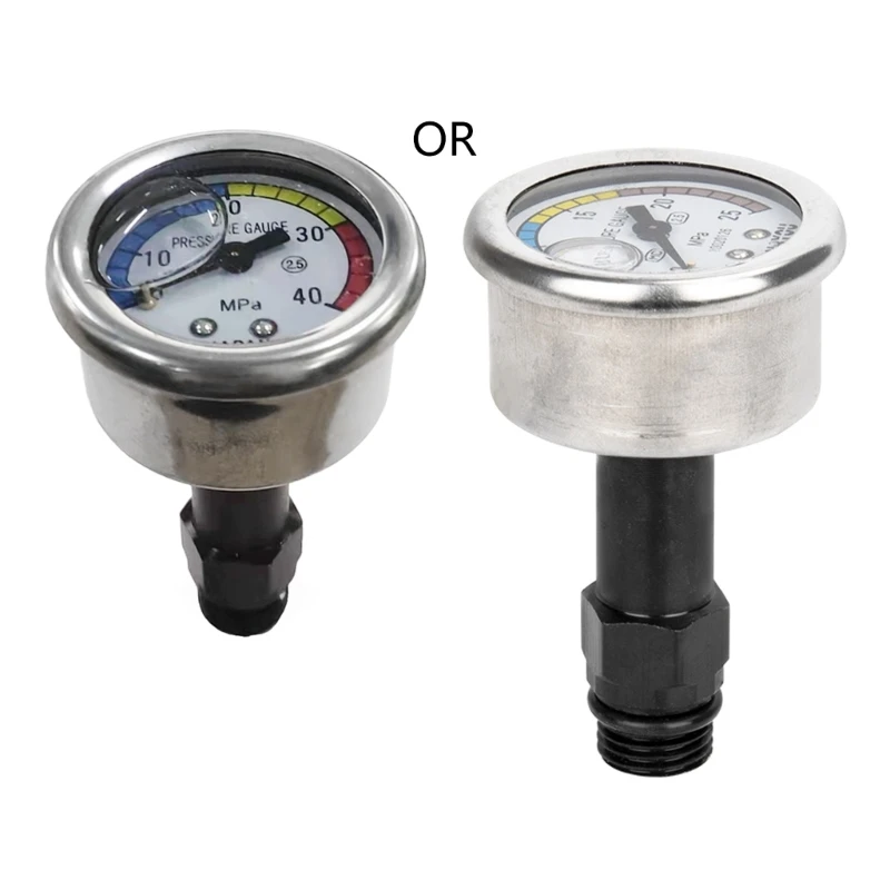 Water Accessories Water Pumps Car Wash Pressure Gauge 2.5-25Mpa High Pressure Washer Washer Cleaning Machine