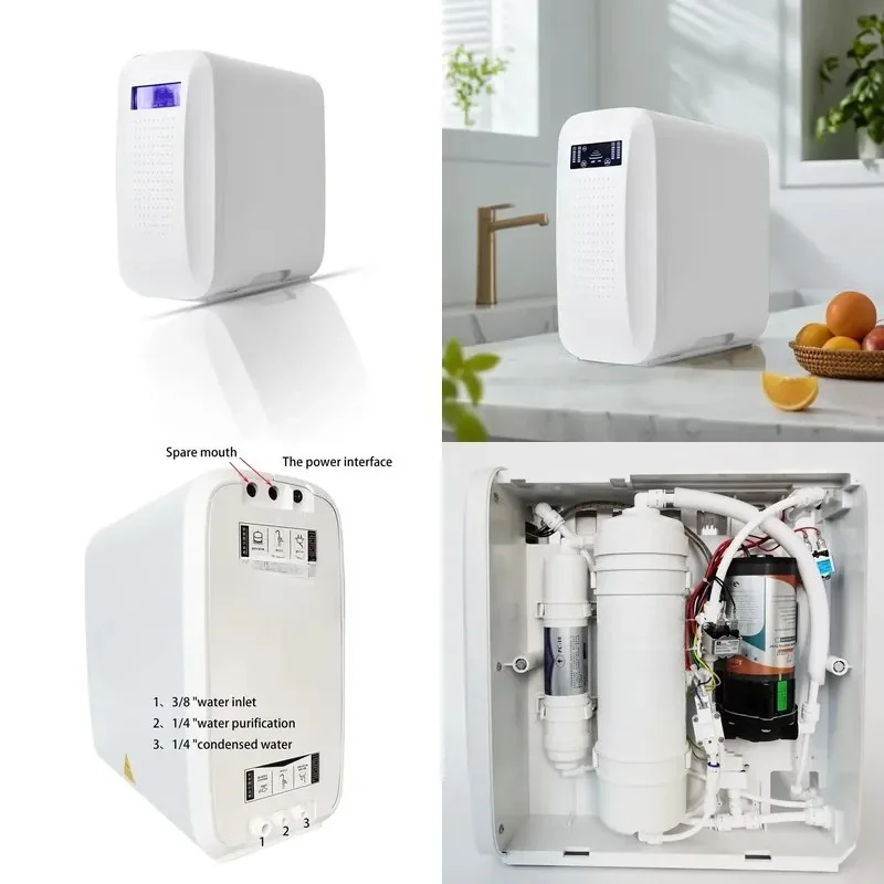 Outdoor Reverse Osmosis Water Filtration System Quick Change Cartridge Manual Household Purifier