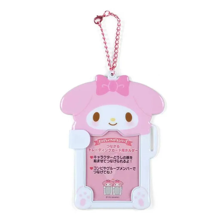 Sanrio Card HolderKuromi Hello Kitty Student Access Control Document Storage Pendant Kawaii Gift Toys Anime Accessories