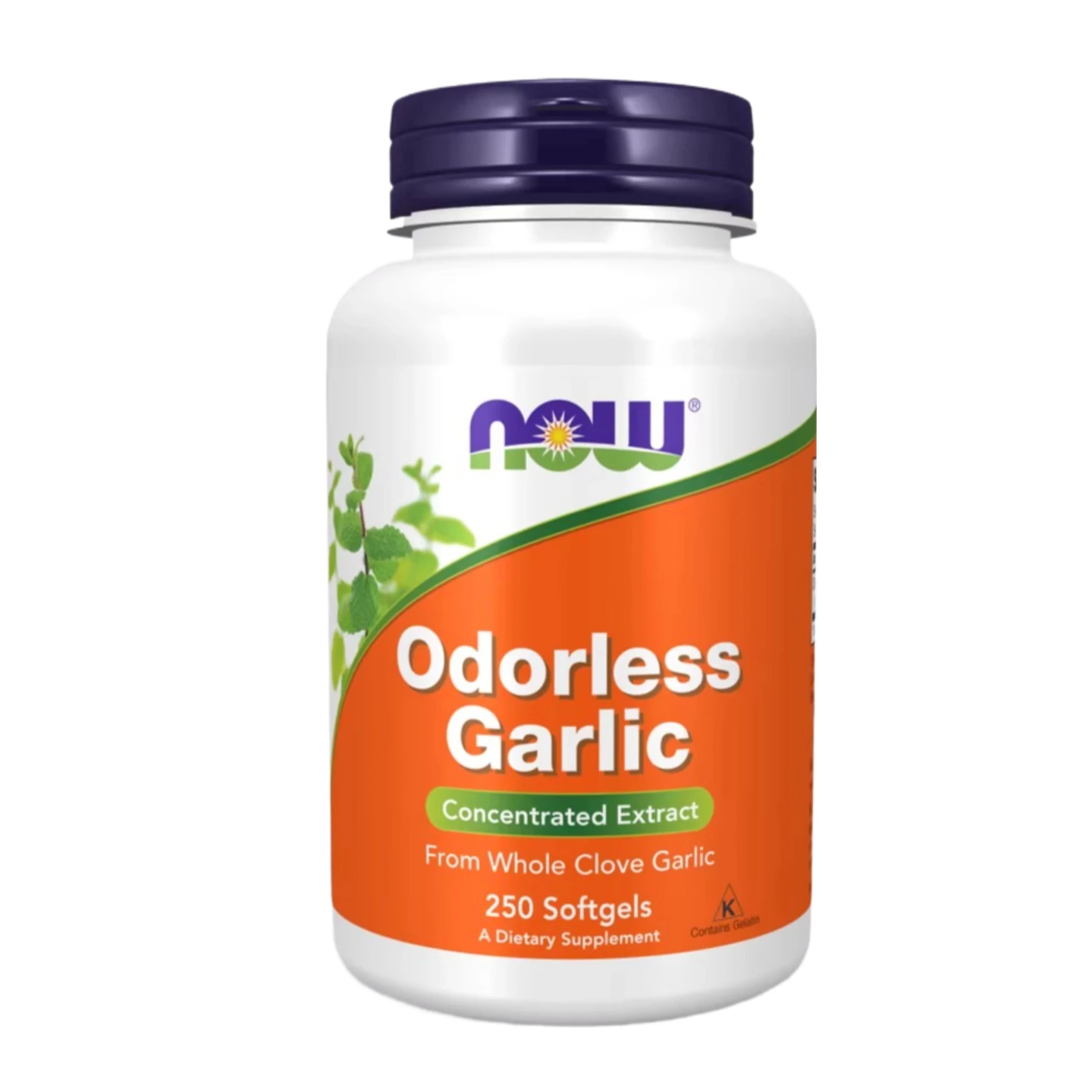 HEALTH Odorless Garlic Soft Capsules 120ct Super Strong NonGMO Garlic Extract