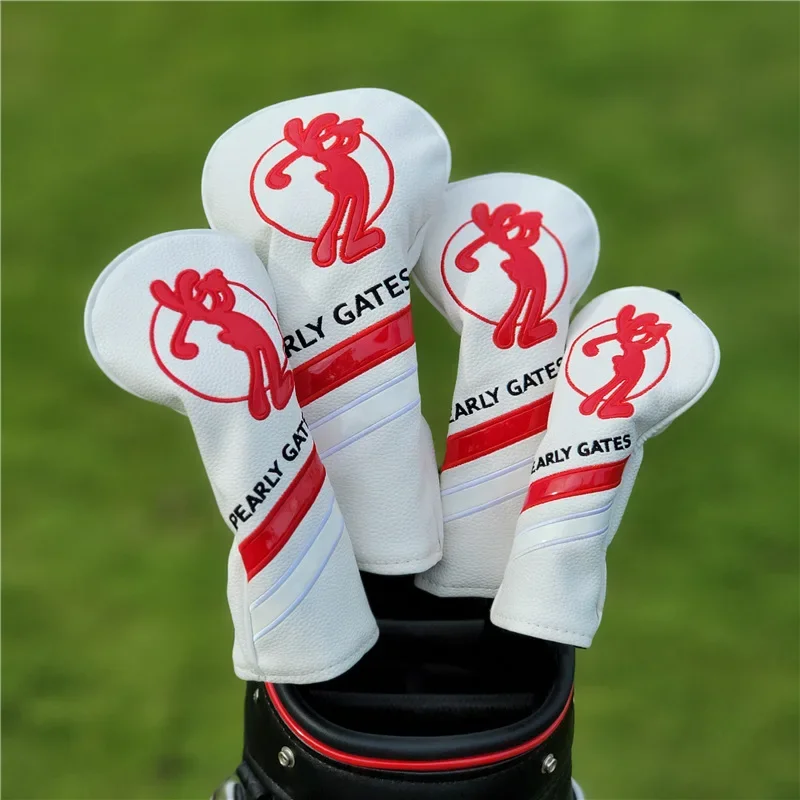 

Golf Club Covers - Red Rabbit Swing Pattern Wood Club Covers Putter Covers Waterproof Fabric