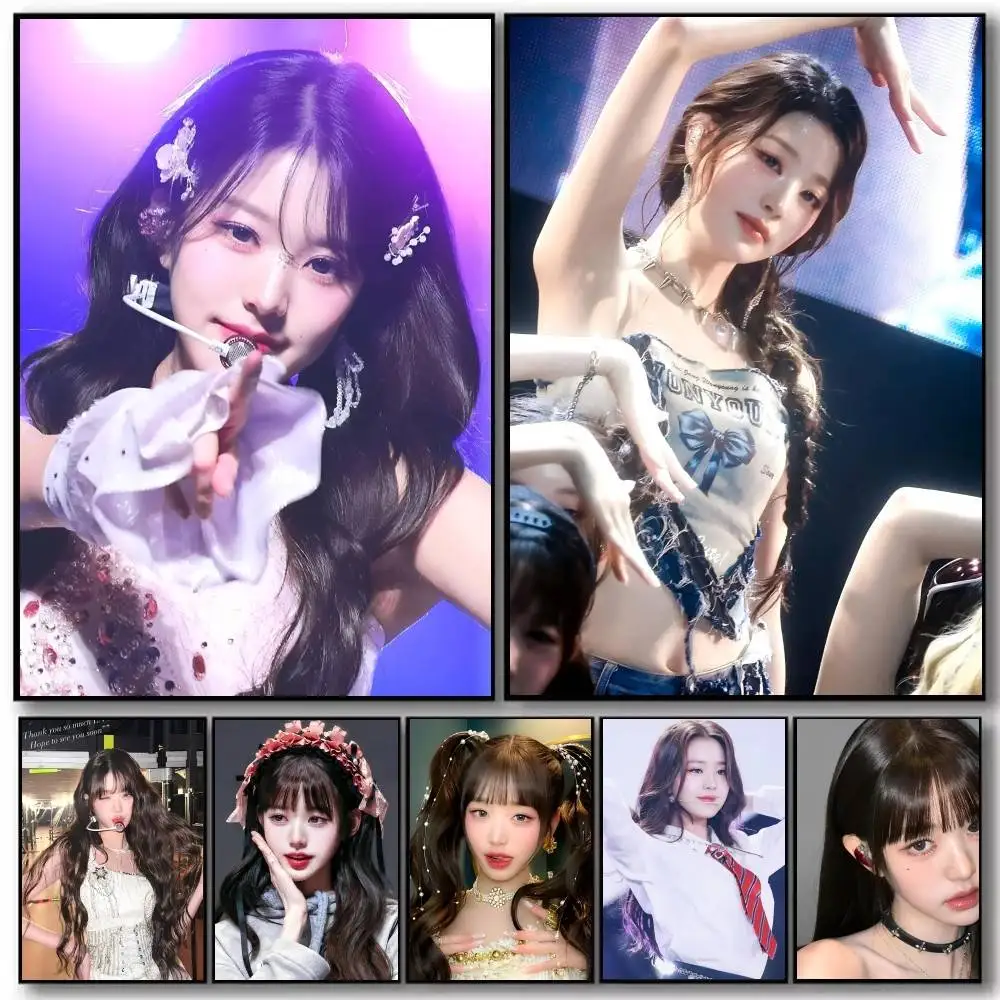 Póster de Jang Won Young KPOP con impresiones, decoración para el hogar, dormitorio, sala de estar, regalo