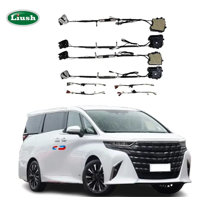Automatic Close Car Door For Lexus LM Power Suction Door System Kits For Toyota Alphard 40 Vellfire MPV 2024 Soft Door Closure