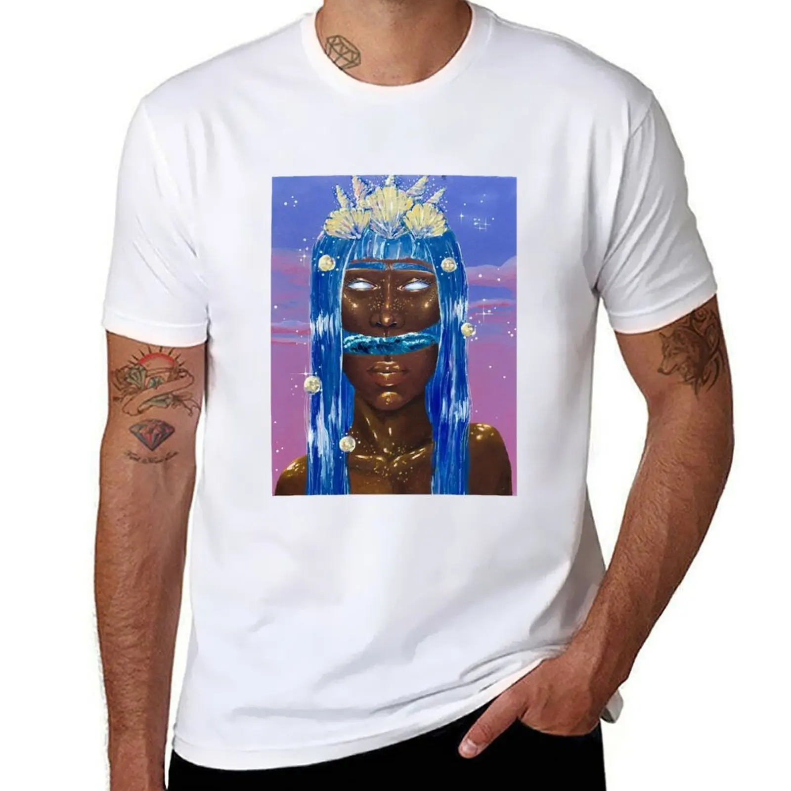

Neptune (A Fairy Of Color) T-Shirt t shirt man luxury man t shirt heavy cotton T-Shirt