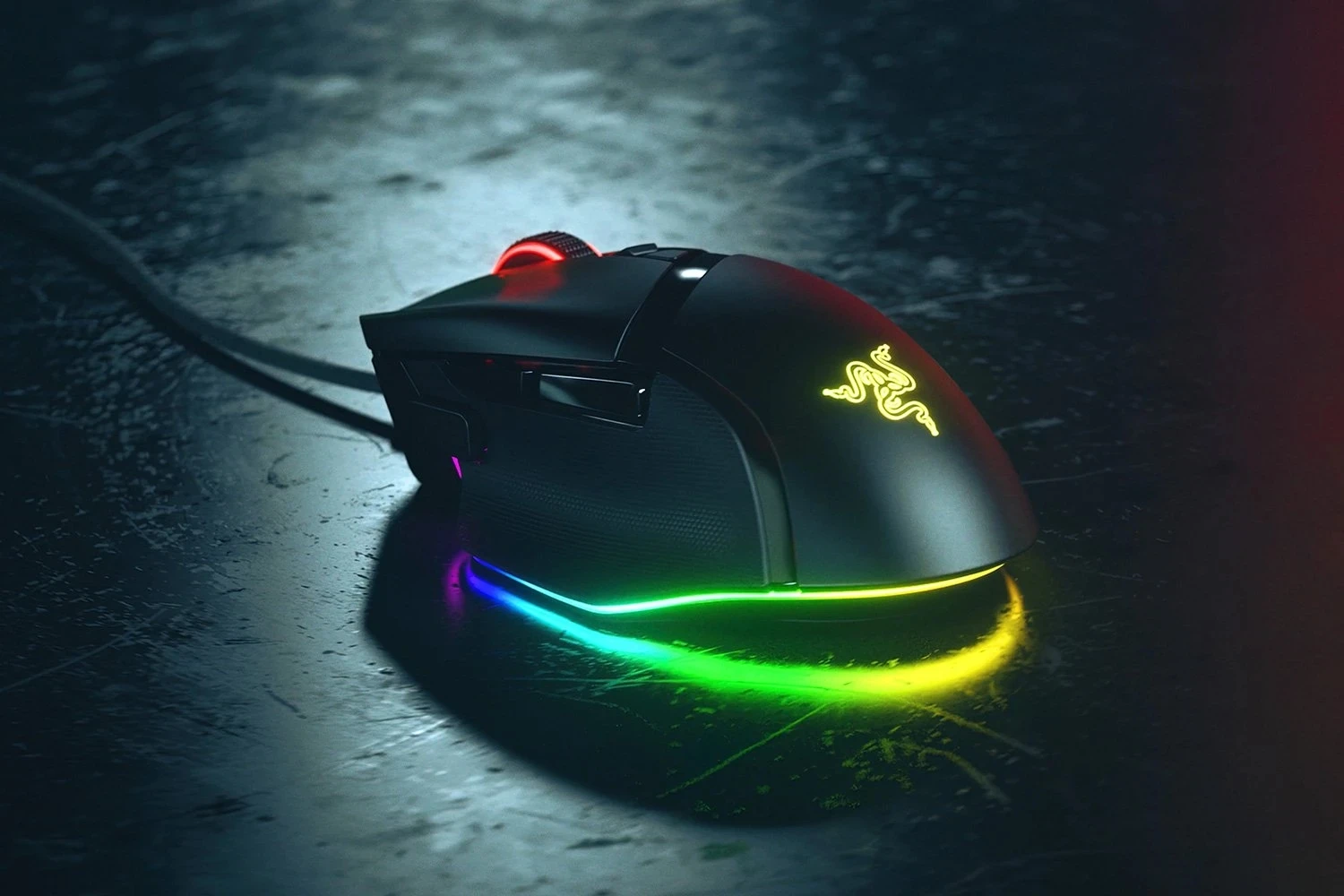 Original Razer Basilisk V3 Wired Gaming Mouse Gamer 26000 DPI Optical Sensor E-sports With RGB Lighting For PC Laptop new