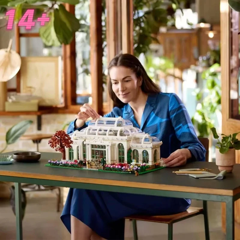 

In Stock botanical Garden model street view building blocks DIY assembly 21353 for Boys Girls Children Adult Christmas Gifts