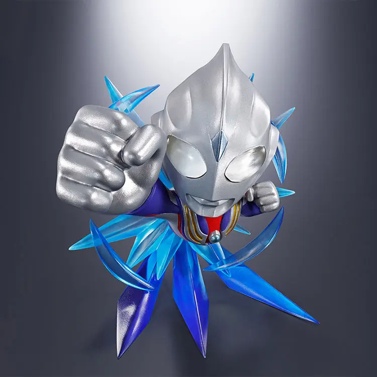 

TAMASHII Nations Box Q - version Ultraman Figures - Zero, Tiga Blind Box Collectibles with Egg - shaped Boxes for Decoration