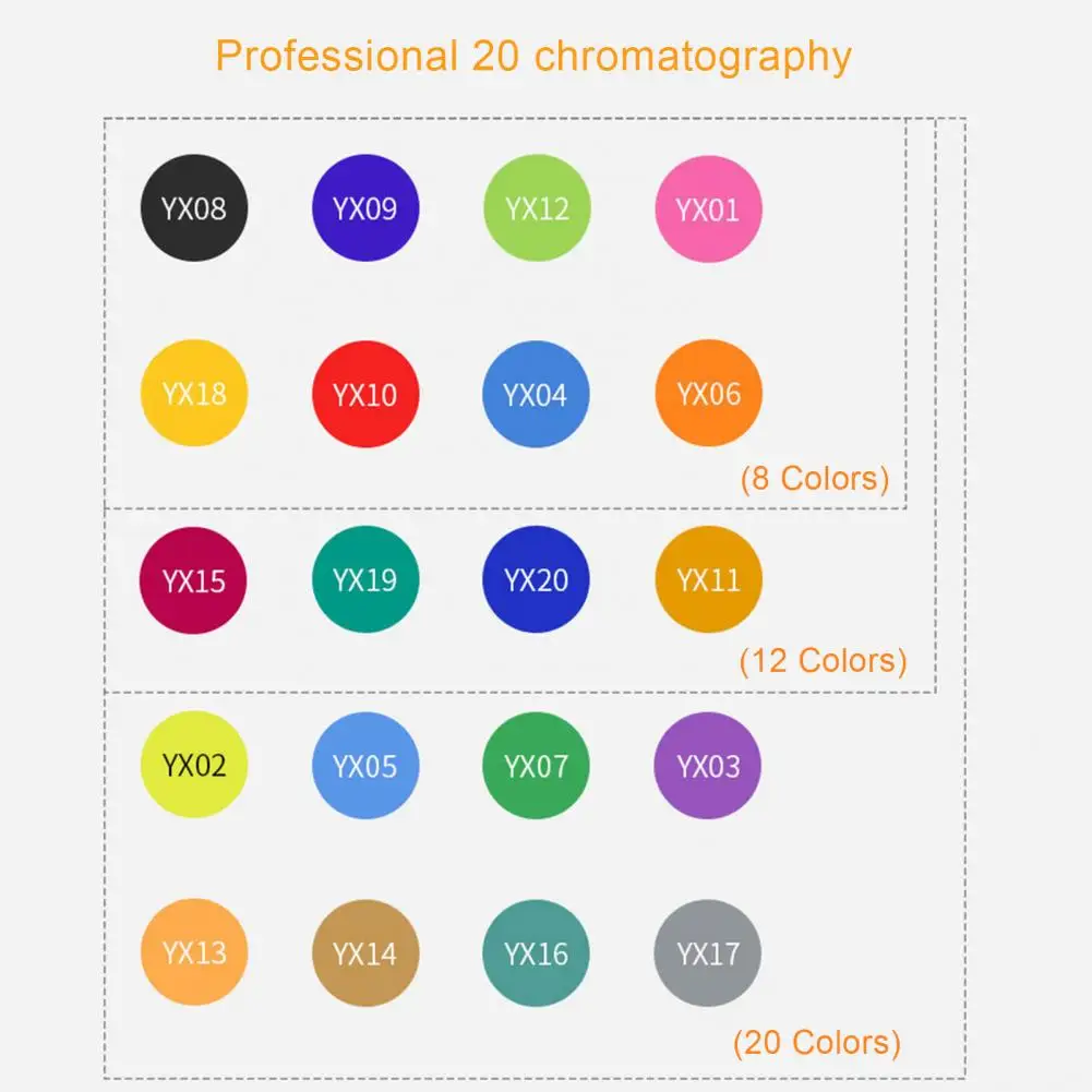 Pena tahan luntur pena Highlighter Set Glitter Highlighter garis spidol Set untuk seni menakjubkan menulis untuk mewarnai