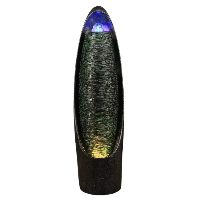 Crystal Ball Water Fountain Rotating Design With Multicolor LED For Feng Shui Home Office Decor