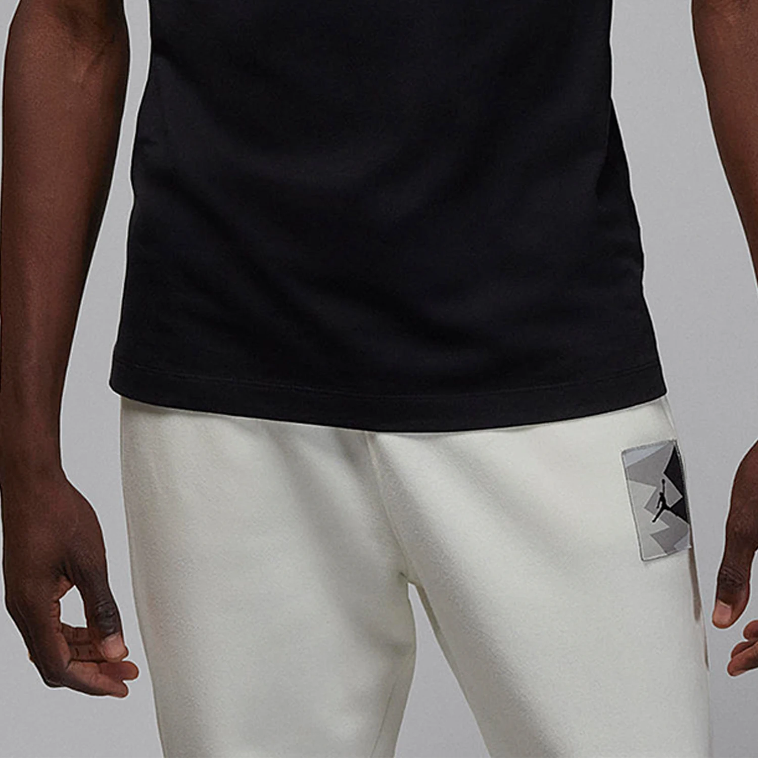 Nike genuine Jordan Men's Knit Crew-Neck T-Shirt FN5959-010