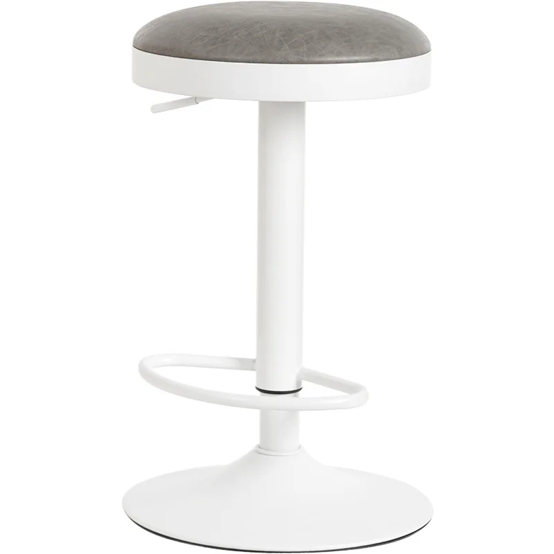 Lifting bar stool Rotatable wrought iron high stool Simple modern bar home bar stool