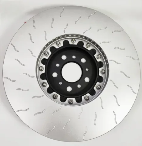 

New 2 Piece Brake Disc Front 2 Pc Brake Disc Rotor Floating Rotor OE#1294210312/1244211612/1244212712 for Mercedes 200e