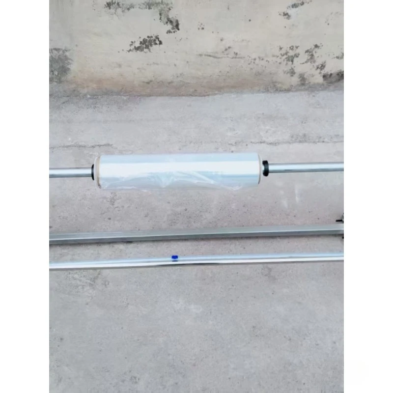 Heavy duty coil film bracket with cutting load-bearing large industrial film plastic film packer bracket