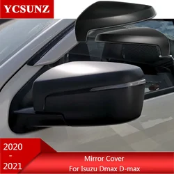 ABS Side Mirror Cover For Isuzu Dmax D-max 2020 2021 2022 2023 2024 2025 Rearview Mirrors Car Styling