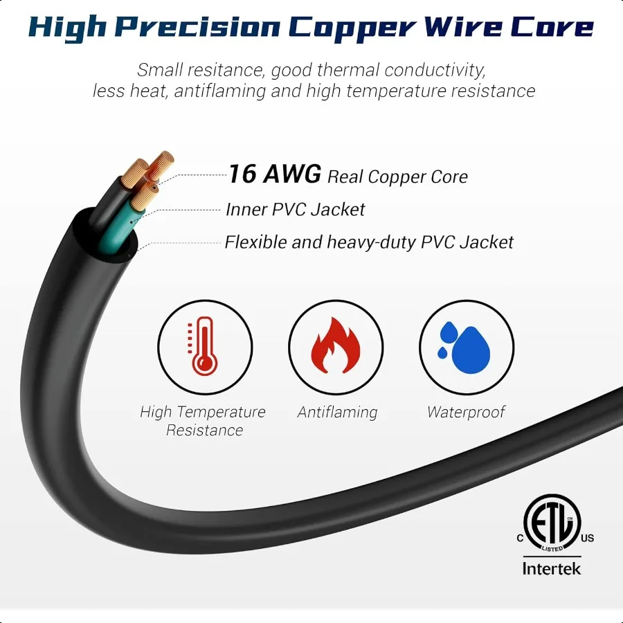 8 بوصة قصيرة سلك تمديد الطاقة 5Pack45Degree الانظار المكونات المسطحة 3 الشق ذكر إلى أنثى الثقيلة التأريض تمديد الطاقة #3