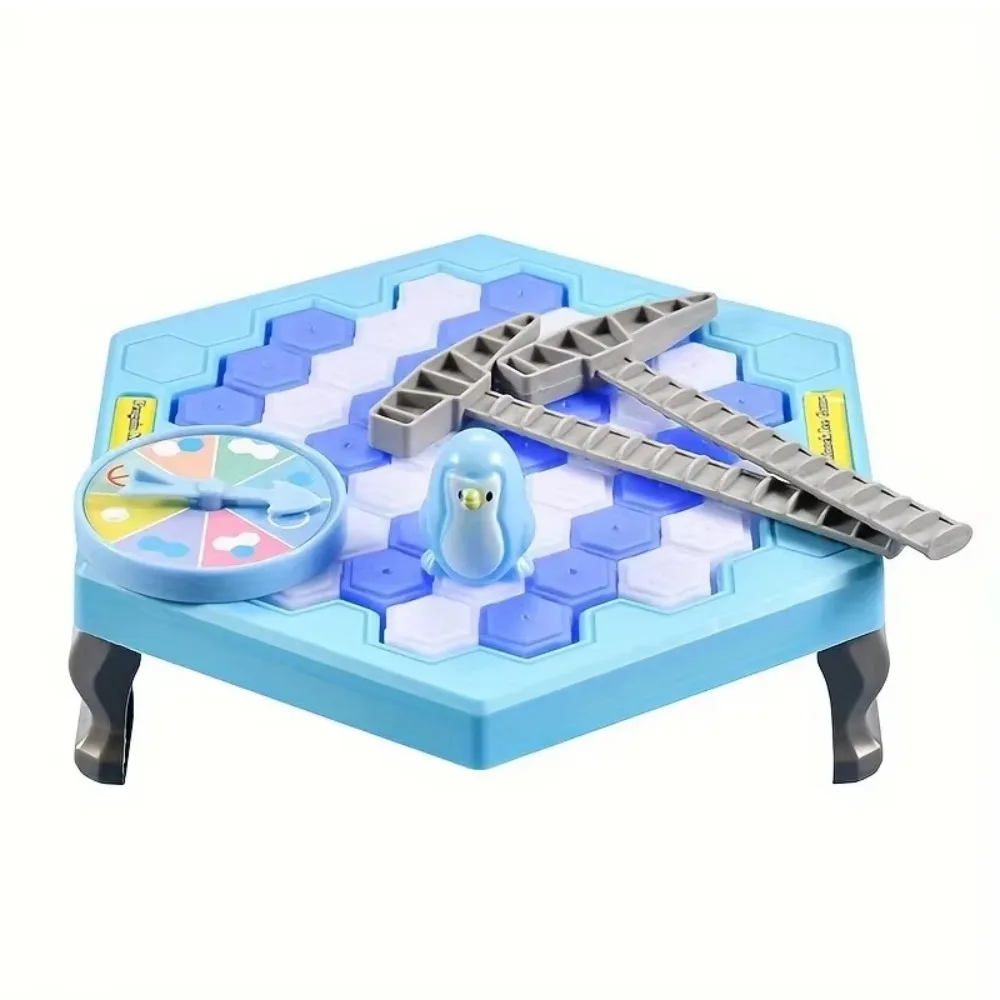 Mini Fun Save Penguin Game Educational Thinking Training Ice Breaker Trap Strategy Game Push Wall Interactive Board Game