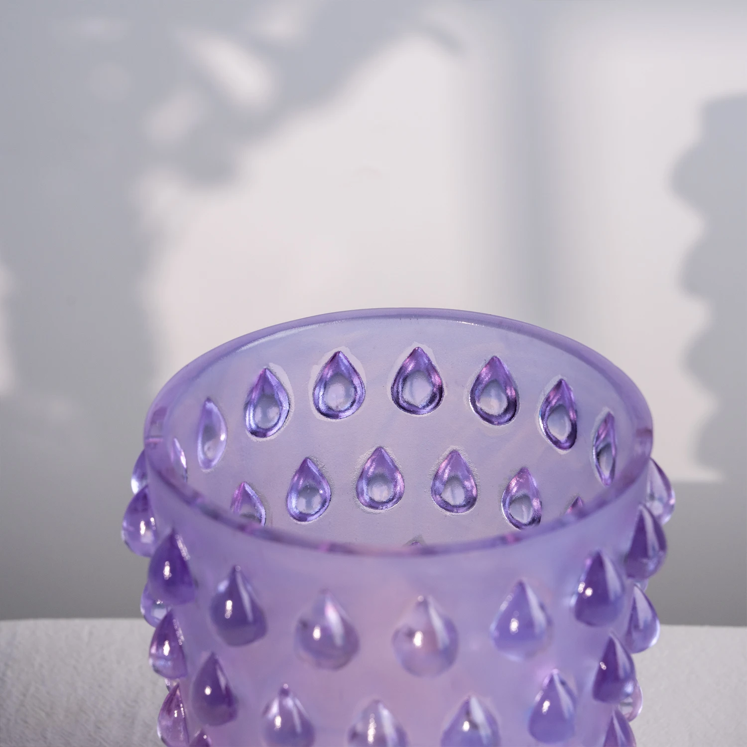%W# Manufacturer Direct Pure Handcrafted  Crystal Glass Vase  Luxury Home Decor  Colorful Glass Vase