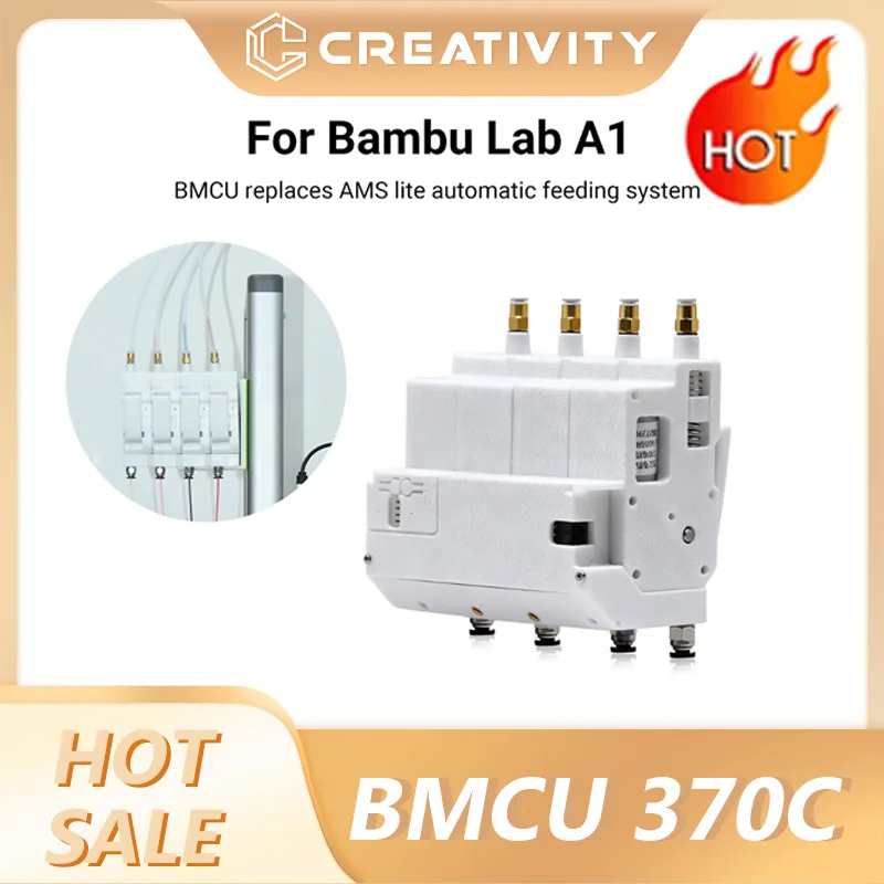 

Upgraded Bmcu 370C AMS lite BMCU370C Motor Auto Refill Farm Hall Sensor Bi-Buffering for Bambu lab A1 A1 mini 3D printer