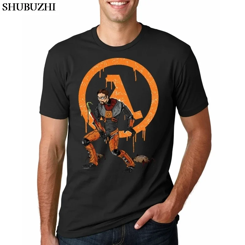 Men's T Shirt Gordon Freeman Half Life Awesome Gaming Tee