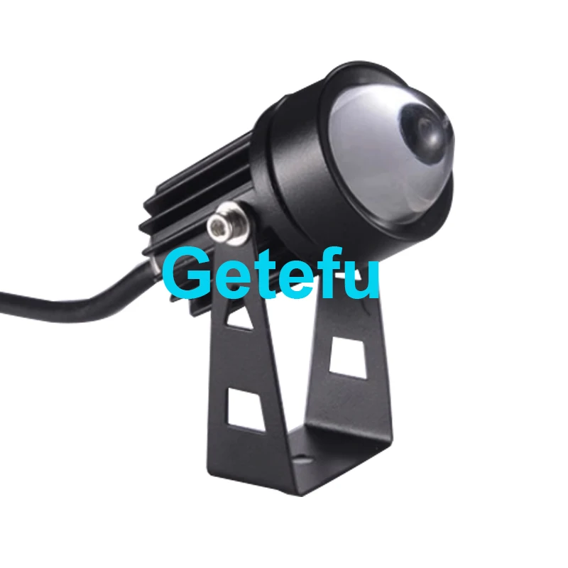 10 Stück LED-Scheinwerfer im Freien wasserdichte Wand leuchte schmaler Abstrahl winkel LED-Scheinwerfer 6w Spot lampe Langstrecken-Wand wasch lampe – Detail 12