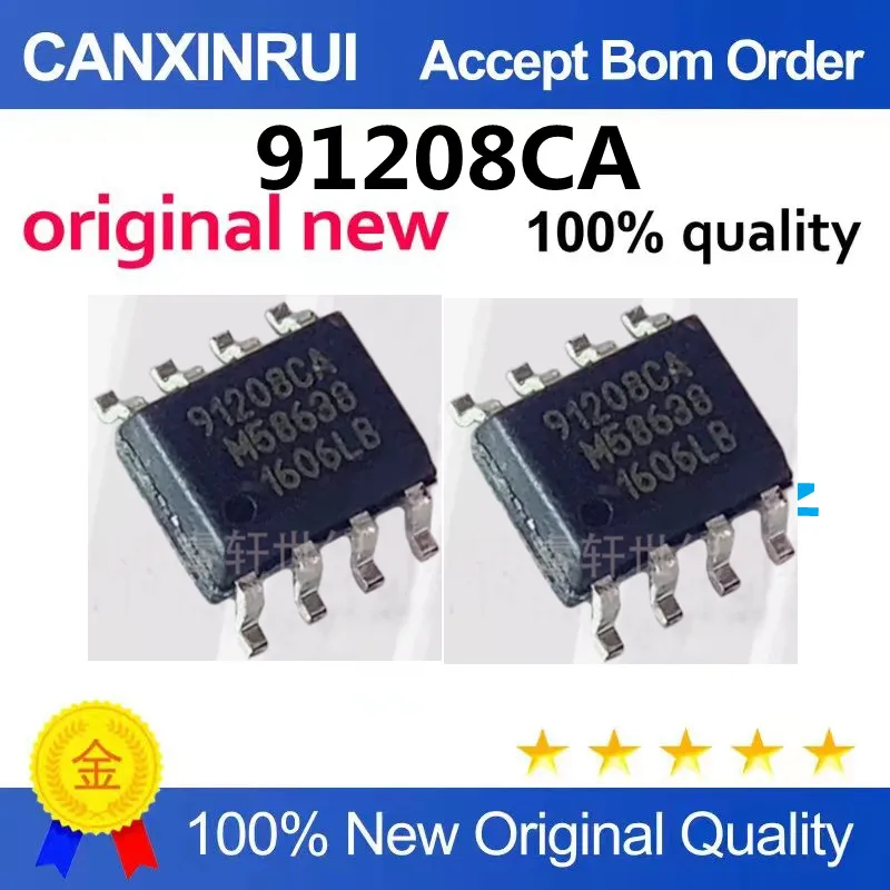 (5-100piezas)91208CA New energy charging machine Hall current sensor SMD eight-pin
