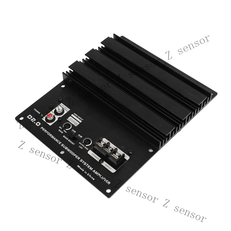 RRR+ Class D Car Amplifier 200W Automobile Audio Power Amplifier Subwoofer 10HZ‑300HZ