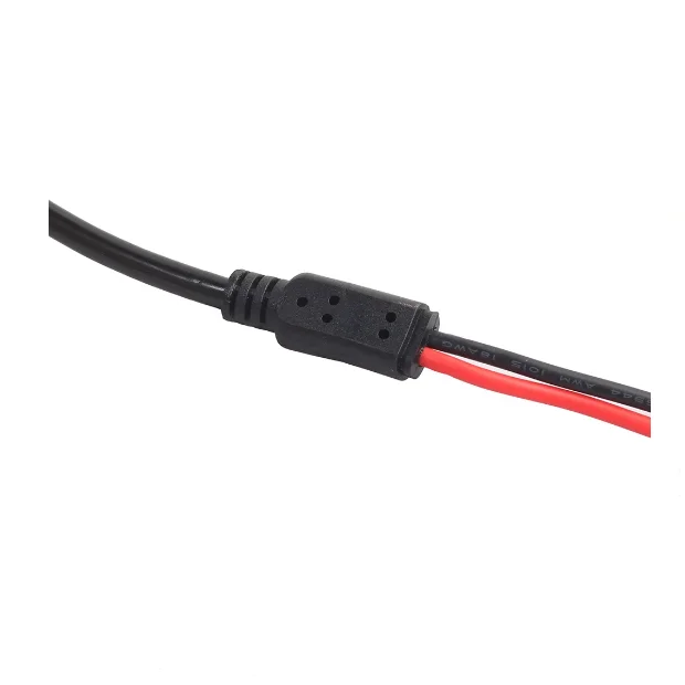 BNC Male to Clip Test Cable Oscilloscope Probe Connection Cable Q9 to Dual Clip Surveillance Accessory Power Cord Length 1 Meter