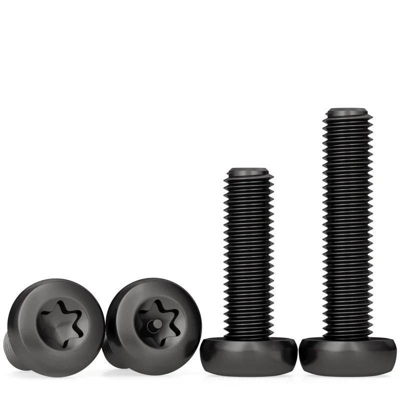 M3M4M5 M6 M8 M10 Black 304 Stianless Steel Six-Lobe Torx Pan Round Button Head Screw With/Without Pin Tamper Proof Security Bolt image 6