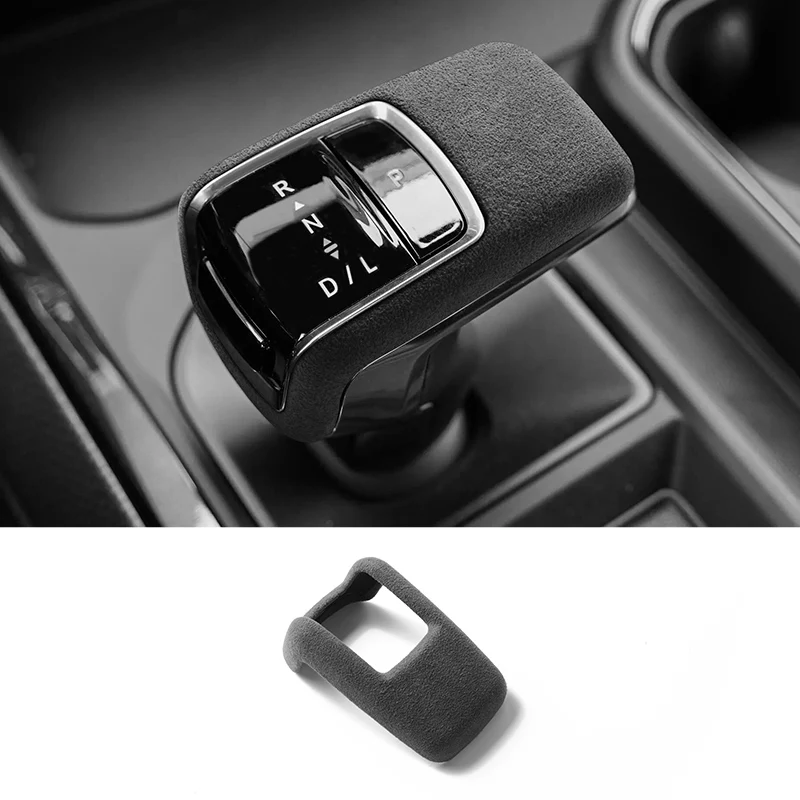 

For Chevrolet Silverado (2022-2023) Made of Alcantara Car Center Console Gear Shift Boot Cover Auto Interior Tuning Accessories