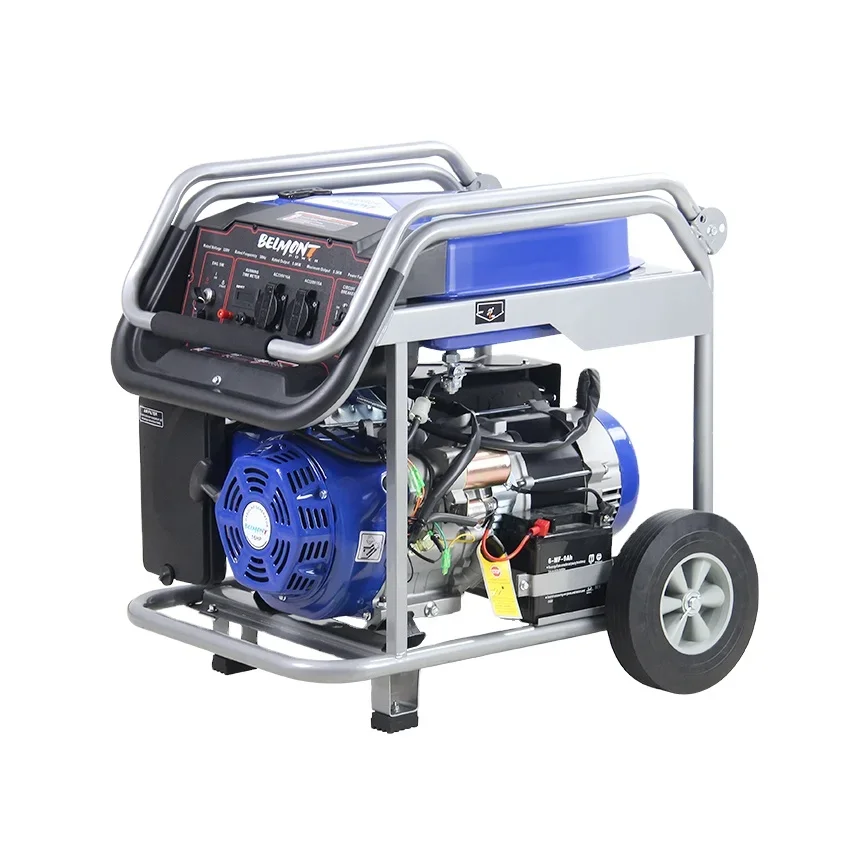 BG5000GFMC Hot Sale Free Energy Generator Silent DC Alternator Three Phase 5KW Gasoline Generator