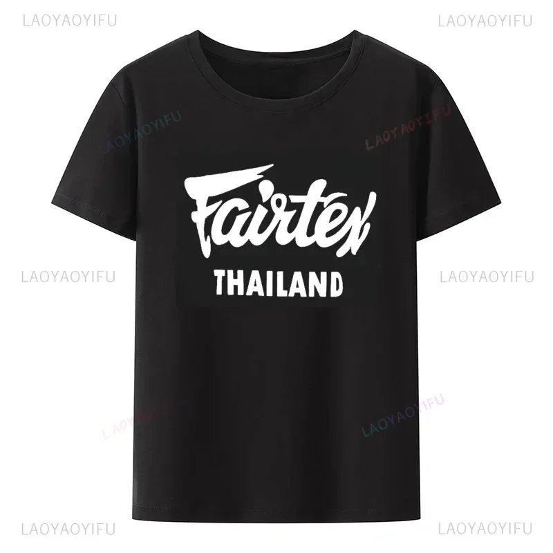 Fairtex Thailand Graphic Thai Kickboxing Casual Fashion Print Summer Daily simple Women's Tops Tee