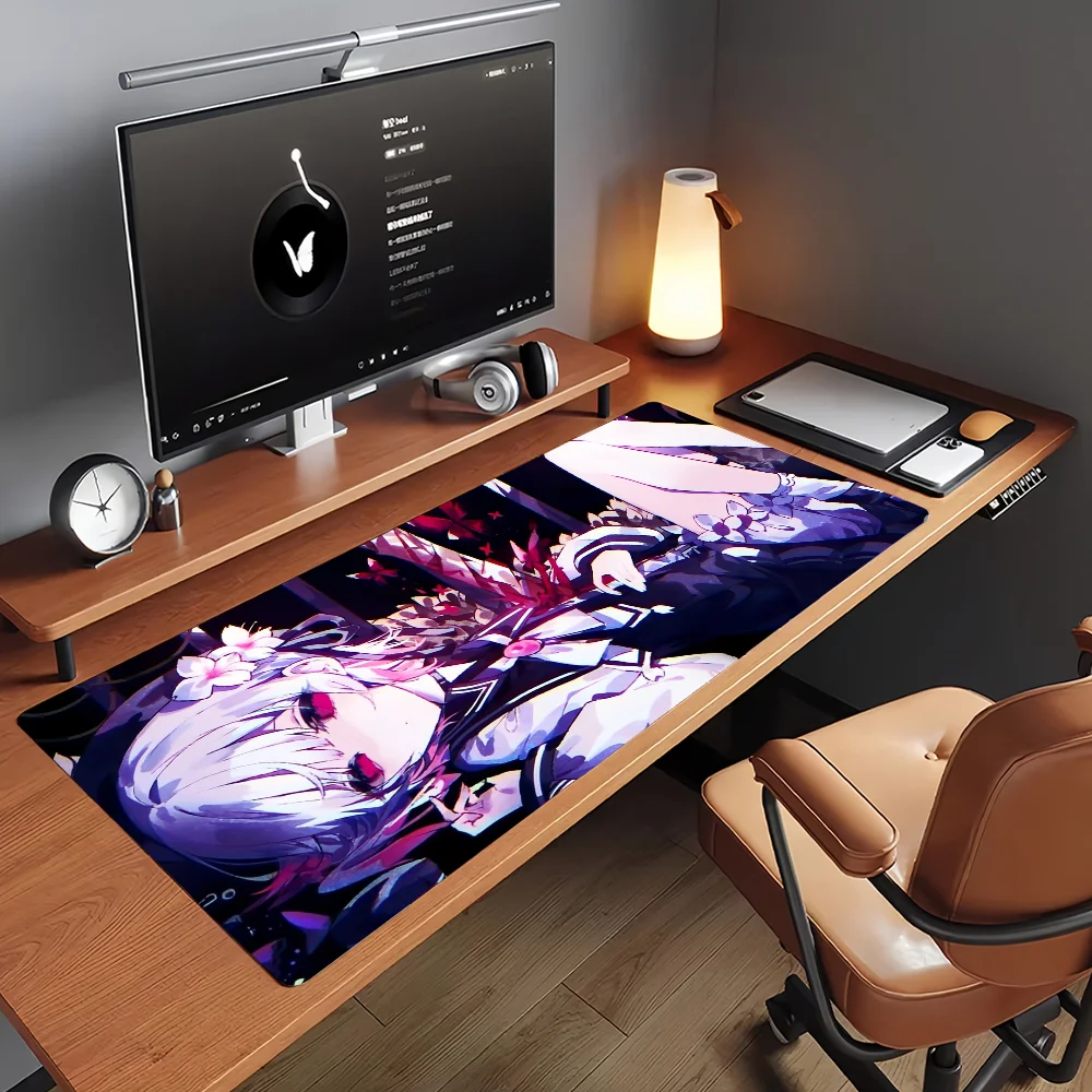 Game Mahou Shoujo No Majo Saiban Mouse Pad Non-slip Rubber Gamer Balance Computer Mat Decoracion Deskmat Laptop Office Large