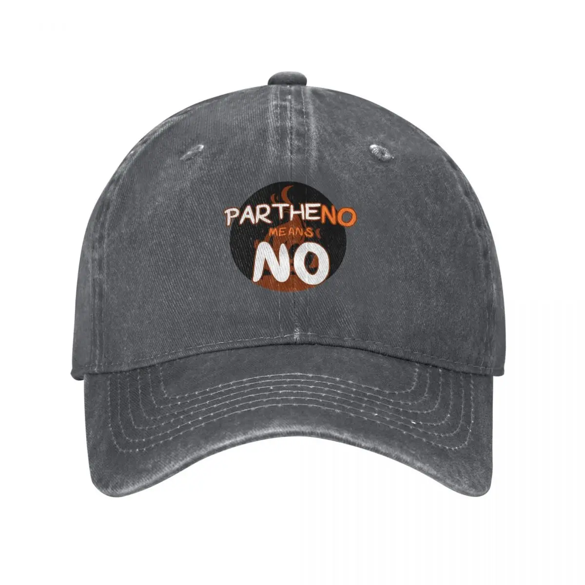 

Partheno Means No (Hestia) Baseball Cap black derby hat Anime Hat Sports Cap Luxury Woman Men's