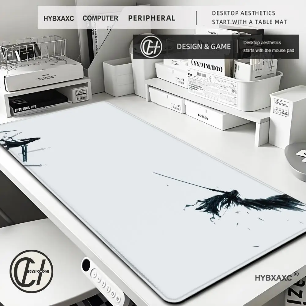 F-Final Fantasy Mouse Pad Gamer XL Large New Mousepad XXL keyboard pad Desk Mats Office Carpet Soft Computer Desktop Mouse Pad