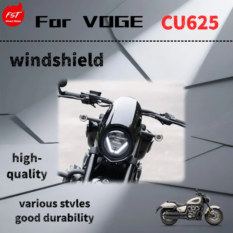 

For VOGE CU625, a special accessory for modifying the windshield with a pig-shaped grille.