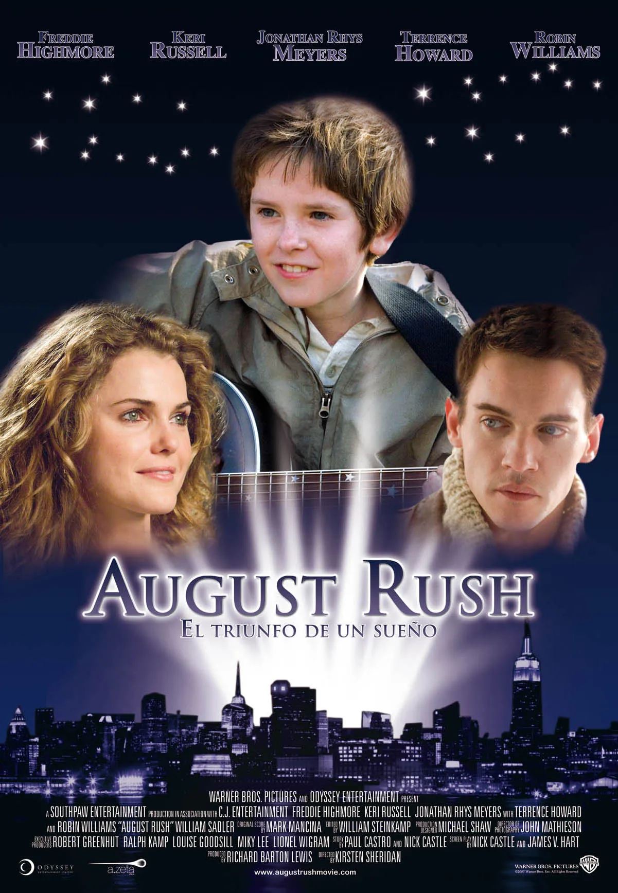 Film August Rush (2007) ZIJDE POSTER Decoratief schilderij Muurschildering