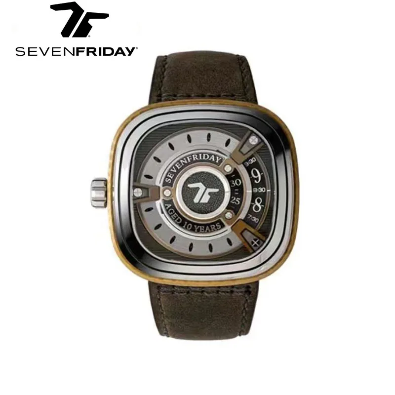 NEW original SEVENFRIDAY watch M2/04 luxury brand fully automatic mechanical watch supports NFC function large dial men\'s watch