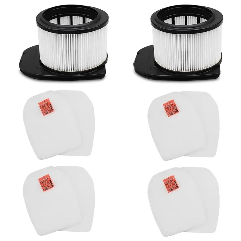 6PCS IZ862H Filter For Shark Cordless Vacuum, Fit For Shark IZ840 IZ800 Series Vacuum Part Xpsmfiz700and XFFKIZ700 Replacement-B